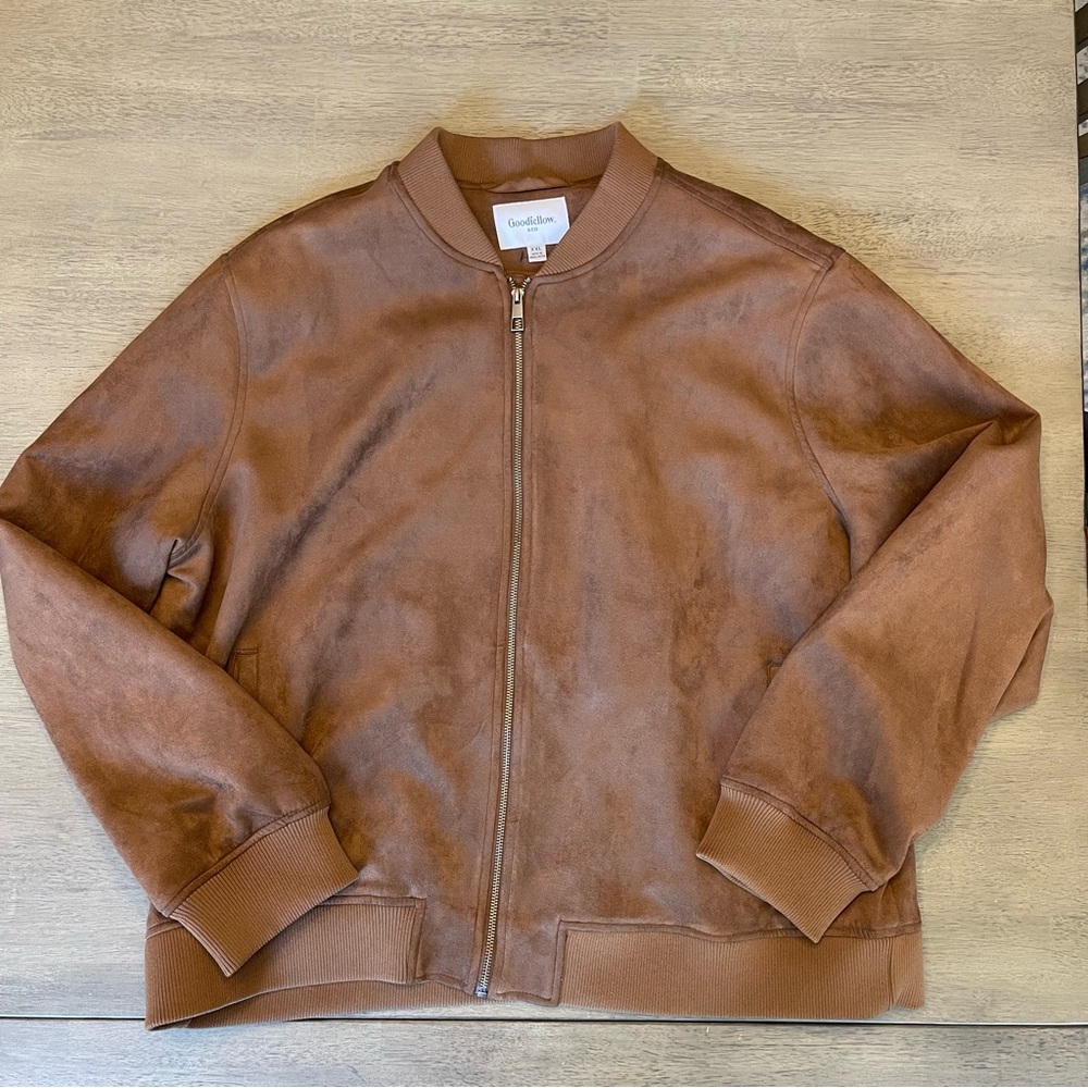 Goodfellow & Co Brown Faux Suede Jacket